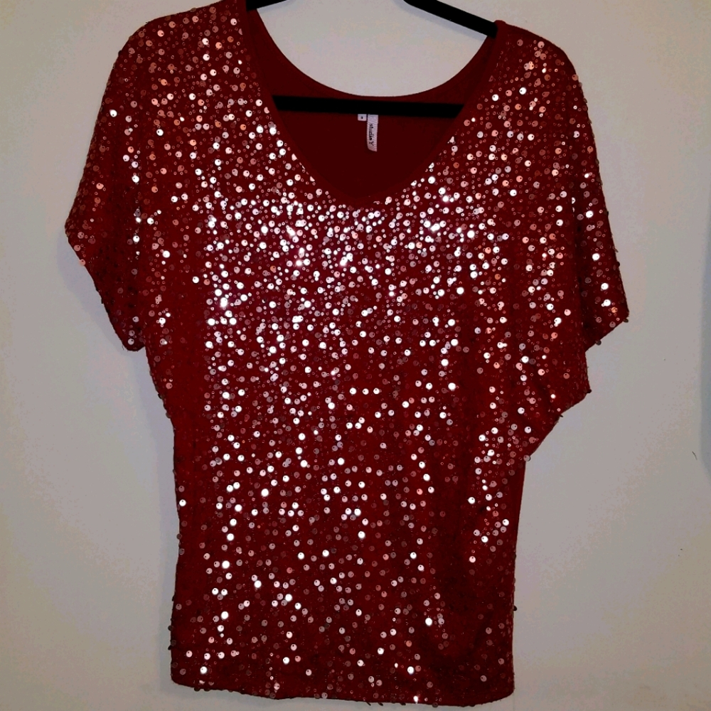 Studio Y Sequin Top